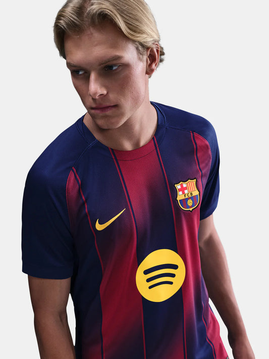 Maillot Barcelone FC Domicile 2025/2026 version fan